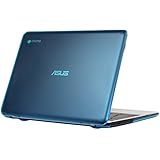 iPearl mCover Hard Shell Case for 11.6" ASUS Chromebook C201PA series laptop - Aqua