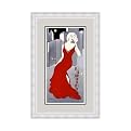 La Dame En Rouge by Janet Kruskamp - 21.5x33.5"