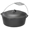Lodge 5-qt. Cast-Iron Covered Dutch Oven with Spiral Handle