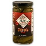 TABASCO Spicy Pickled Okra 12 oz. jar
