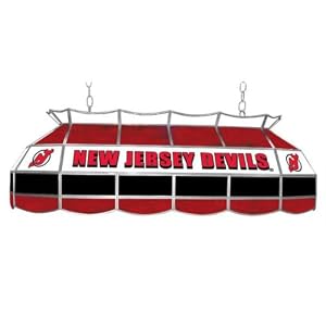 Trademark NHL New Jersey Devils Stained Glass 40-inch Lighting Fixture