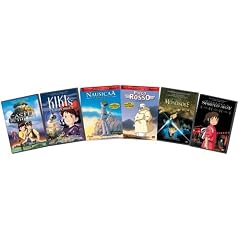 Miyazaki 6 Pack (Castle in the Sky Kiki's Delivery Service Nausicaa of the Valley of the Wind... by 