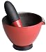 kitchen appliance reviews Orange-X 5.5-Inch Mortar & Pestle, Red