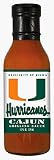 12 oz. Miami Hurricanes Cajun Grilling Sauce - Set of 3 Jars - B000BD6MP8
