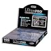 100 Ultra-Pro 9-Pocket Pages For Baseball Cards, Football Cards, etc (fits into 3-Ring Notebook)
