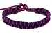 Mens Womens Coloured Real Leather Weave Plaited Wristband Bracelet - H