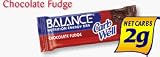 Balance Bar 598 CF Carbwell Bars - Box of 15 Chocolate Fudge