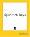 Specimen Days