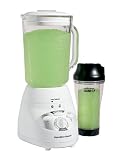 Hamilton Beach 56456 Stay-or-Go 18-Speed Blender with Travel Cup, White