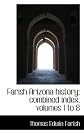 Farish Arizona history: Combined index, volumes 1 to 8