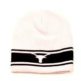 Texas Longhorns NCAA Women's Black Stripe Pink Knit Beanie Hat