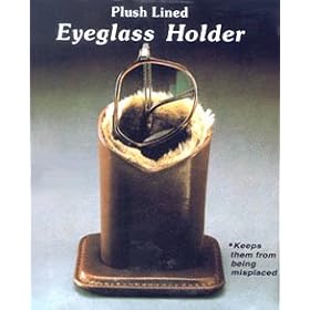 Plush Lined Eyeglass Holder
