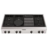 KitchenAid Architect Series 48 Stainless Steel Gas Cooktop