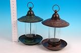 Brass & Glass Decorated Bird Feeder (650300) 2 per pack