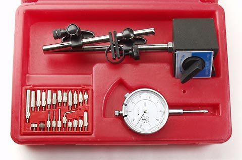 Dial Indicator, Magnetic Base & Point Set