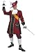 Deluxe Disney Captain Hook Pirate Licensed Costume