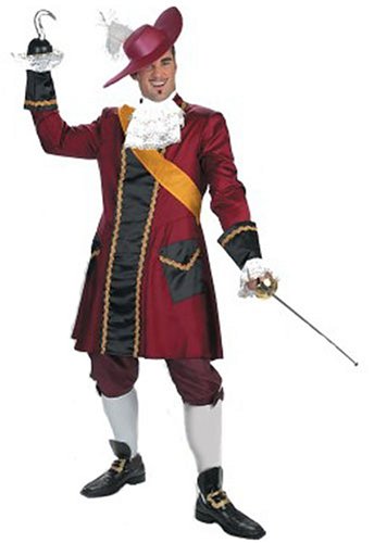 Deluxe Disney Captain Hook Pirate Licensed Costume