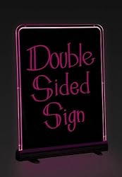GloWrite LED Illuminated Sign - 19" x 25" Double Sided