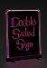 GloWrite LED Illuminated Sign - 19" x 25" Double Sided