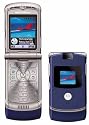 Motorola RAZR V3 blau Handy