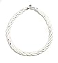 Regal Twist Silver Necklace