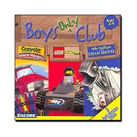 Boys Only Club (Crayola Vehicle Voyages / Lego Racers / Mike Mulligan Steam Shovel)