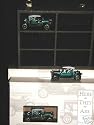 MINIATURE COLLECTOR DIECAST SCALE MODEL TOY CAR DISPLAY SHELF / DOLLHOUSE CURIO - GREAT FOR YOUR HOTWHEELS, MATCHBOX, CORGI, MINIATURE FIGURINES, MINIATURE ANIMAL DISPLAYS, COLLECTIONS, OR SMALL DOLLHOUSE FURNITURE DECOR - COMES WITH A FREE TOY VINTAGE MINIATURE MODEL CAR TO GET YOUR COLLECTION STARTED!