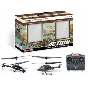 Airwolf Ah-64 Apache Mini Infrared Battle Helicopter Set by 