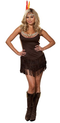 Pocahottie Plus Adult Costume
