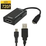 Adaptateur MHL micro usb vers hdmi pour telephone samsung galaxy S2, Samsung Infuse 4G, galaxy Nexus