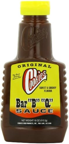 Cookies BBQ Original Barbeque Sauce, 18 OZ