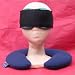 Travel Pillows Kit includes Microwaveable Neck Pillow, Silk Eye Pillow, and Sleep Band from Relaxation in a Bag
