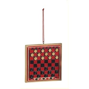 Checkers Ornament! Checkers Ornament!