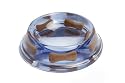 Blue Bone Dog Bowl - Luxury Designer dog bowl from K9 by Igloo  Design (small)