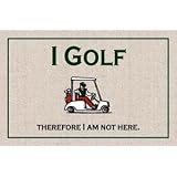 I Golf Doormat