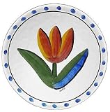 Kosta Boda Tulipa Platter Round 12-1/2-Inch
