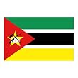 Mozambique 3ft x 5ft Nylon Flag