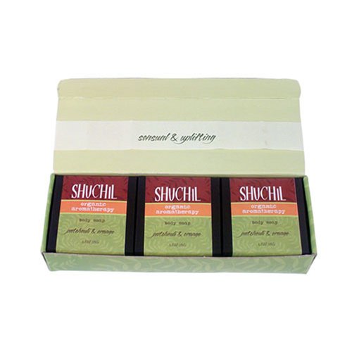 Delicately Scented Sensual and Uplifting Organic Body Soap- Patchouli and Orange
