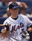 David Wright #5 Autographed / Signed New York Mets Baseball 8x10 Photo (Online Authentics)