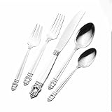 International Silver Royal Danish 5-Piece Flatware Place Setting, Place Size