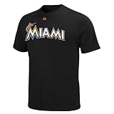 Majestic Miami Marlins MLB Mike Stanton T-Shirt
