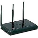TRENDnet 300 Mbps Wireless N Gigabit Router TEW-639GR (Black)