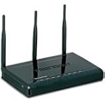TRENDnet 300 Mbps Wireless N Gigabit Router TEW-639GR (Black)