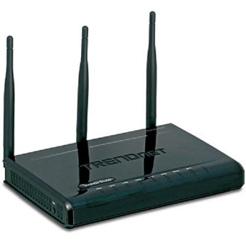 TRENDnet 300 Mbps Wireless N Gigabit Router TEW-639GR (Black)