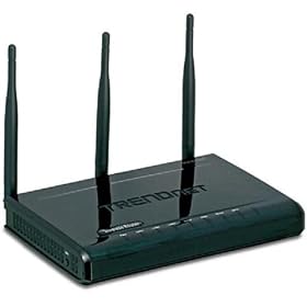 TRENDnet 300MBPS Wireless N Gigabit Router (Black )