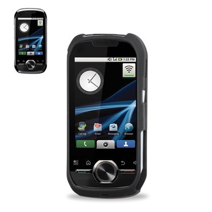 Fashionable Perfect Fit Hard Protector Skin Cover Cell Phone Case for Motorola i1 Boost Mobile,Sprint / Nextel - BLACK