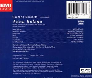 Donizetti: Anna Bolena (complete opera live 1957) with Maria Callas, Gianni Raimondi, Gianandrea Gavazzeni, Orchestra & Chorus of La Scala, Milan under The Classical Store