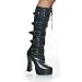 ELECTRA-2042, Color: Black Pu, Women's Size (US): 9