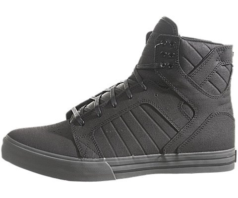 Supra SkyTop - Men's ( sz. 11.5 Width - D, Tuf Black Gunny : Tuf Black Gunny )