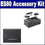 Samsung ES80 Digital Camera Accessory Kit includes: SDM-1516 Charger, SDBP7 ....